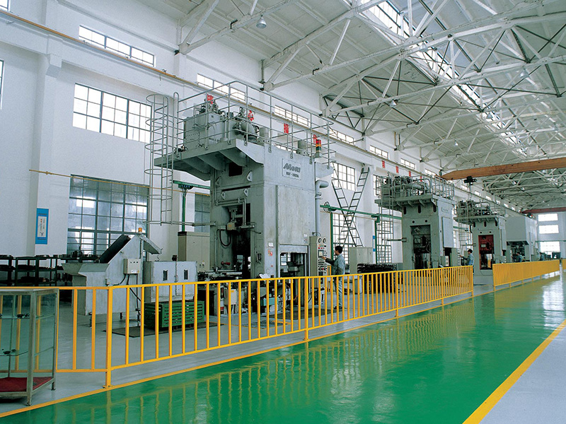 Cold precision forging production line